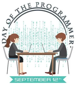 The Day of the Programmer Poster Stock-Illustration