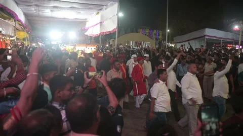 On the day of Ram Navami shirdi Stock Footage 237941885