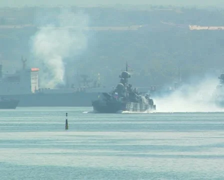Day of Russian Navy. #76 Stock Footage 10740114