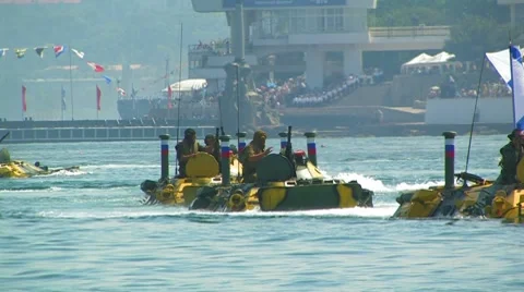 Day of Russian Navy. Stock Footage 8521949