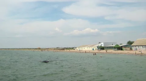 Day at the sea Stock Footage 9834173