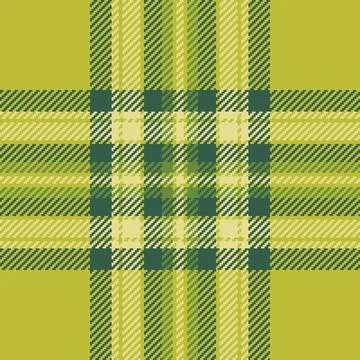 Day seamless textile vector, print fabric texture tartan. Thread plaid chec.. Stock Illustration