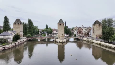 Day in Strasbourg Vídeo Stock 329005252