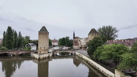 Day in Strasbourg Vídeo Stock 329005263