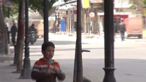 The day of the Syrian opposition control of Idlib Stock Footage 113675509