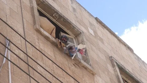 The day of the Syrian opposition control of Idlib Stock Footage 113675599