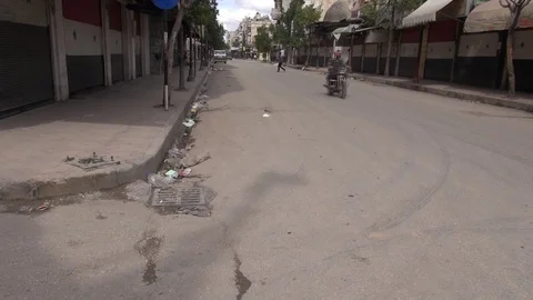 The day of the Syrian opposition control of Idlib Stock Footage 113675817