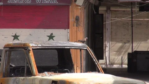 The day of the Syrian opposition control of Idlib Stock Footage 113675865