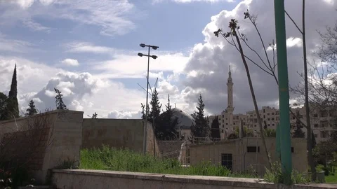 The day of the Syrian opposition control of Idlib Stock Footage 113676150