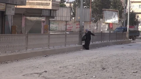 The day of the Syrian opposition control of Idlib 스톡 동영상 113676190