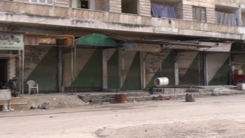 The day of the Syrian opposition control of Idlib 스톡 동영상 113676329