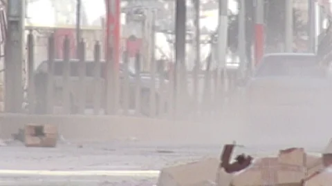 The day of the Syrian opposition control of Idlib Stock Footage 113676440