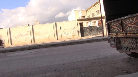 The day of the Syrian opposition control of Idlib Stock Footage 113676529