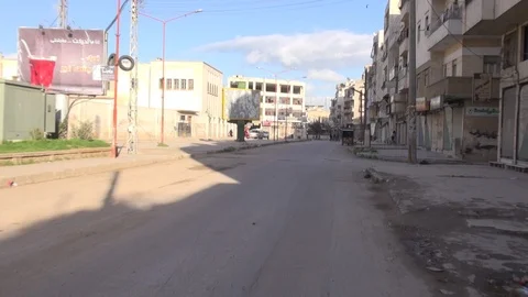 The day of the Syrian opposition control of Idlib 스톡 동영상 113676561