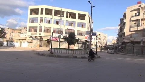 The day of the Syrian opposition control of Idlib Stock Footage 113676581