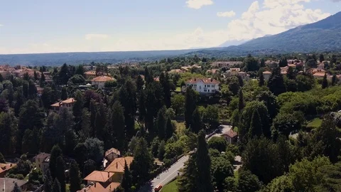 Day time, Itly city, rooftops aerial panorama 4k Stock Footage 105776717