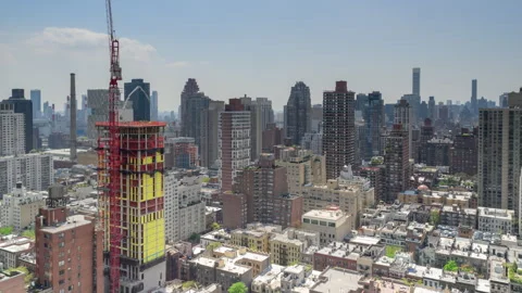 Day Time-lapse Cityscape Construction Stock Footage 274140747
