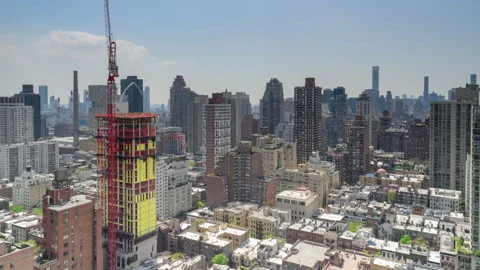 Day Time-lapse Cityscape Construction Video stock 274140813