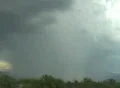 Day time lighting with microburst storm. Vidéos