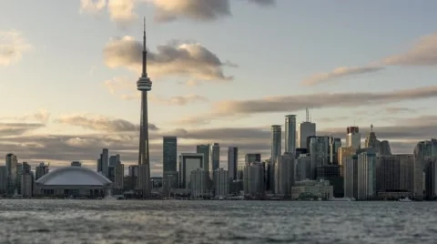 Day Time in Toronto Stock Footage 52750975