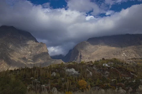 Day timelapse in Mountains Stock Footage 167943496