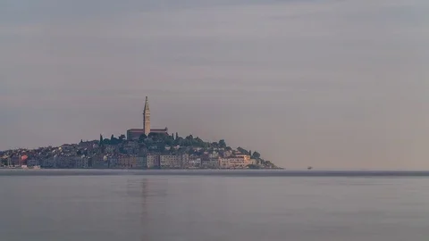 Day timelapse of Rovinj Video stock 69809900