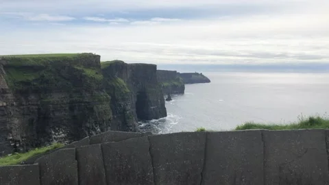 A day trip to the Cliffs of Moher. Stock Footage 285337650