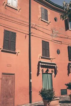 Day trip to Sant'Arcangelo di Romagna, Italy Stock Photos