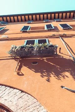 Day trip to Sant'Arcangelo di Romagna, Italy Stock Photos