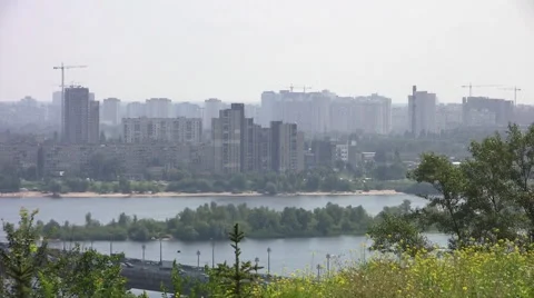 Day View Kiev Stock Footage 46163327