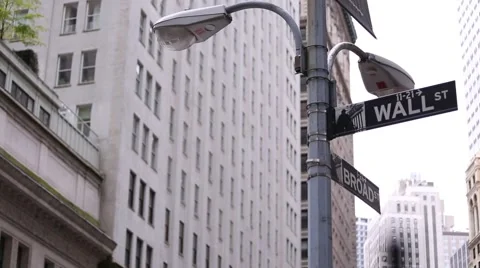 A day in Wall Street Stock Footage 58606879