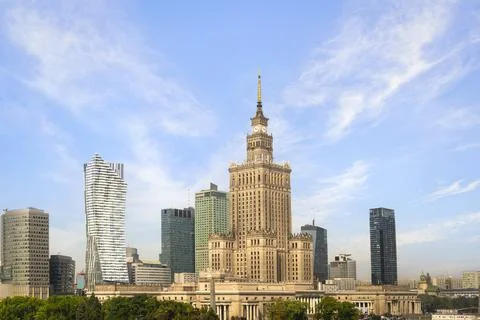 Day in Warsaw Foto stock