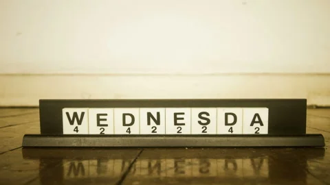 Day of the week loop Stock Footage 332782496