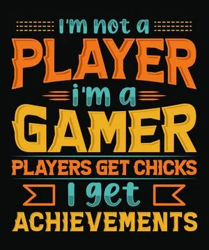 A day without video games is like just kidding i have no idea t-shirt Stock Illustration
