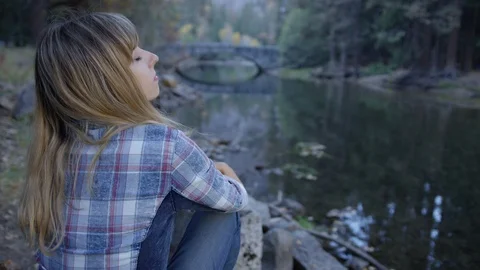 Day In Yosemite Park Video stock 87676665