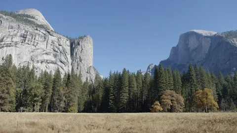 Day In Yosemite Park Video stock 87676714