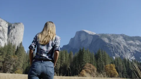 Day In Yosemite Park Video stock 87676868