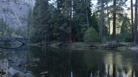 Day In Yosemite Park Video stock 87677198