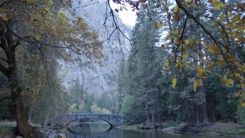 Day In Yosemite Park Video stock 87677577