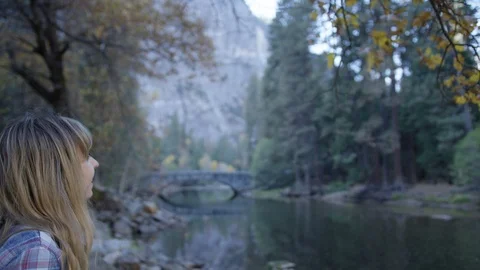 Day In Yosemite Park Video stock 87677681