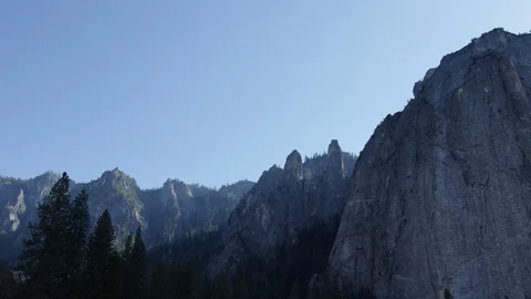 Day In Yosemite Park Video stock 87677784