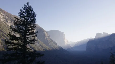 Day In Yosemite Park Stock Footage 87679625