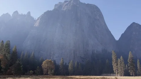 Day In Yosemite Park Stock Footage 87680397