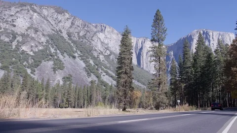 Day In Yosemite Park Stock Footage 87680893