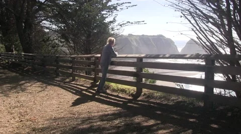 Daydreaming at the ocean 스톡 동영상 47245295