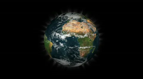 DayEarthRaysHD 2997 Vídeos de archivo 127729