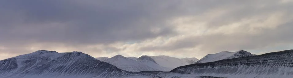 Daylight, Clouds and Mountain 2 Stock Photos