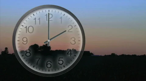 Daylight Saving Time Begins 動画素材 104459
