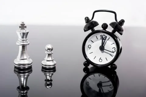 Daylight Saving Time. DST. Clock going to summer time. Turn time forward. Stock Photos