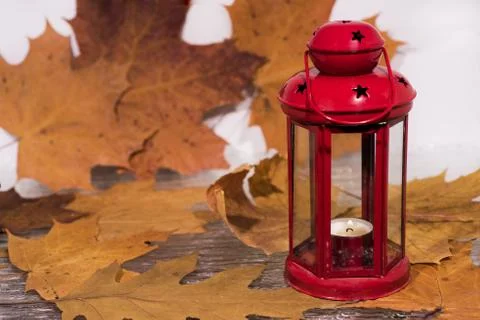 Daylight Saving Time. Wall Clock going to winter time. Autumn abstraction Stock Photos